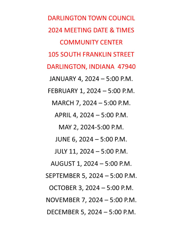 link to council meeting dates